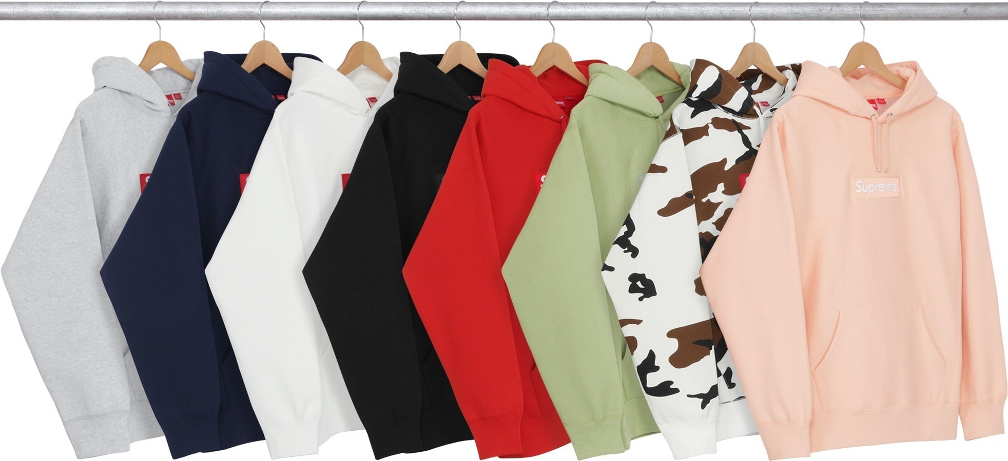 Box Logo Hooded Sweatshirt